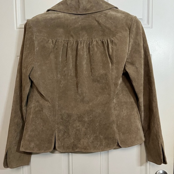 Live a Little Tan Suede Leather Jacket - Picture 2 of 5